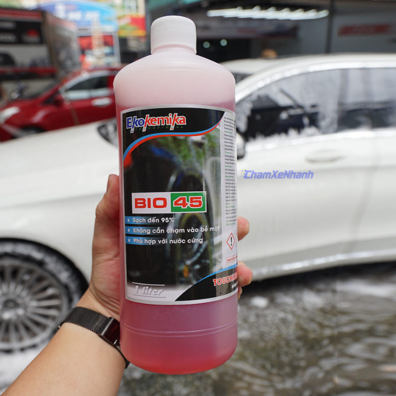 Mua dung dịch rửa xe không chạm Ekokemika BIO45 chính hãng tại Chăm Xe Nhanh